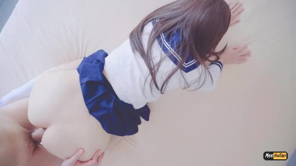 【福利姬】米胡桃-穿着制服的女孩，从第一角度来看，中出了！ 预览截图 4