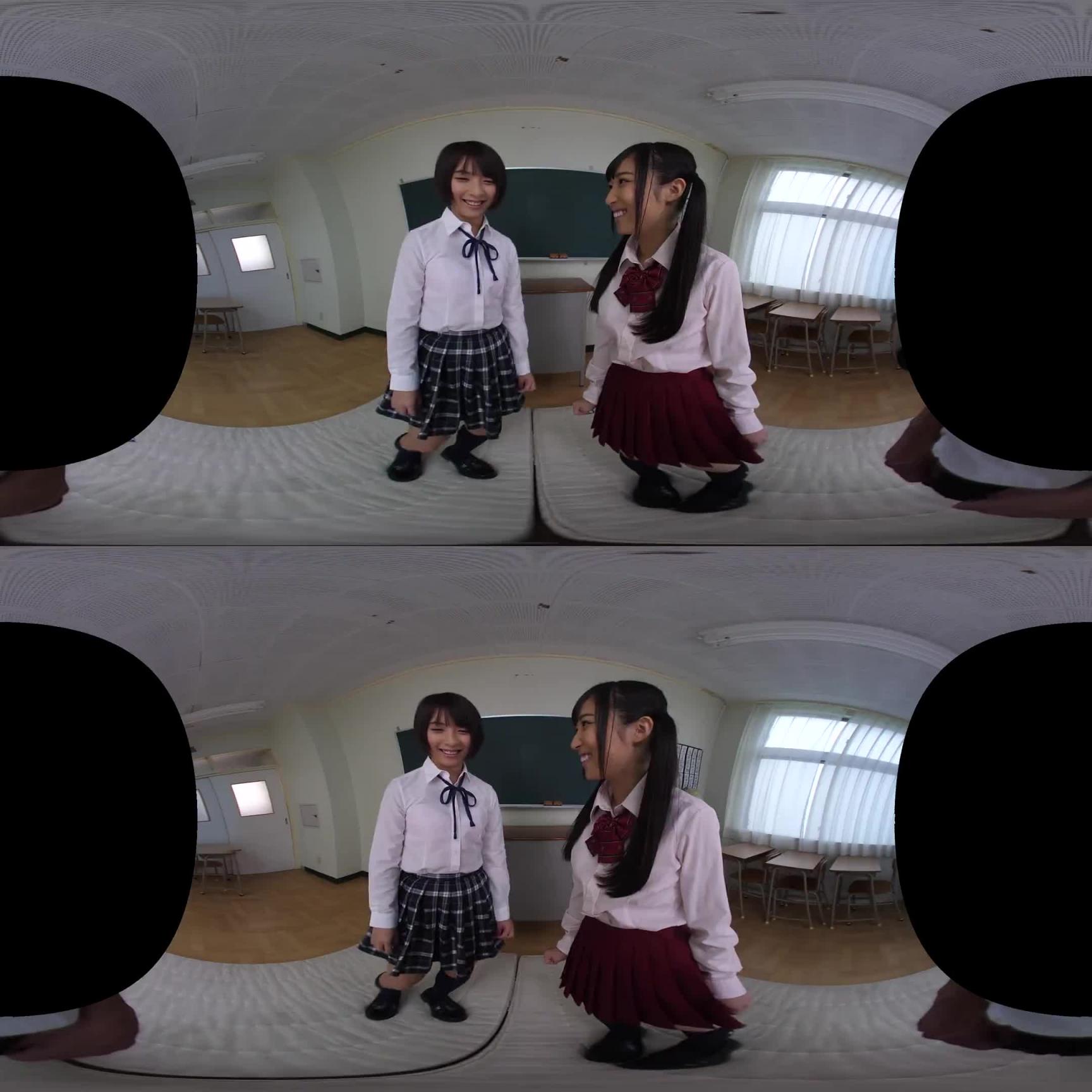 【1】VR 被思春期学生妹尻到勃起肏到中出 阿部乃美红 荣川乃亚 第一集 84kmvr00343 预览截图 4