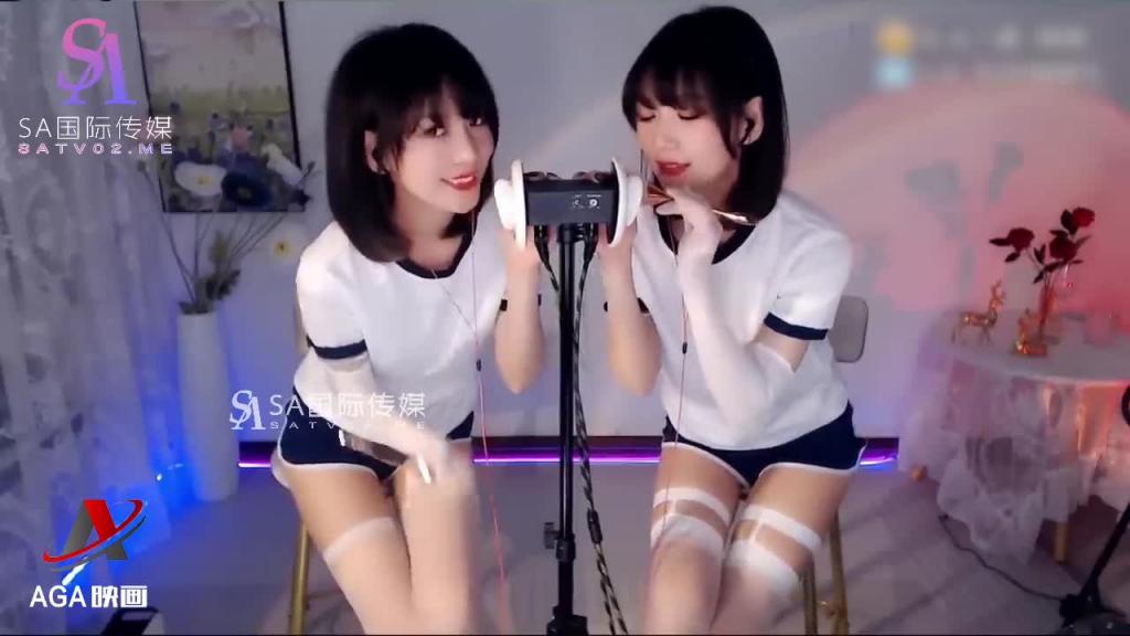 AT296-ASMR体操服白丝姐妹-哄睡口腔音 预览截图 7