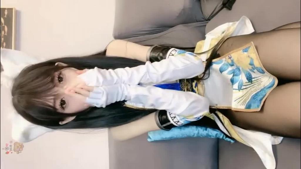 二次元顶级尤物美少女!COS装女神颜值!黑丝美腿白虎美穴玻璃棒勐捅 预览截图 1