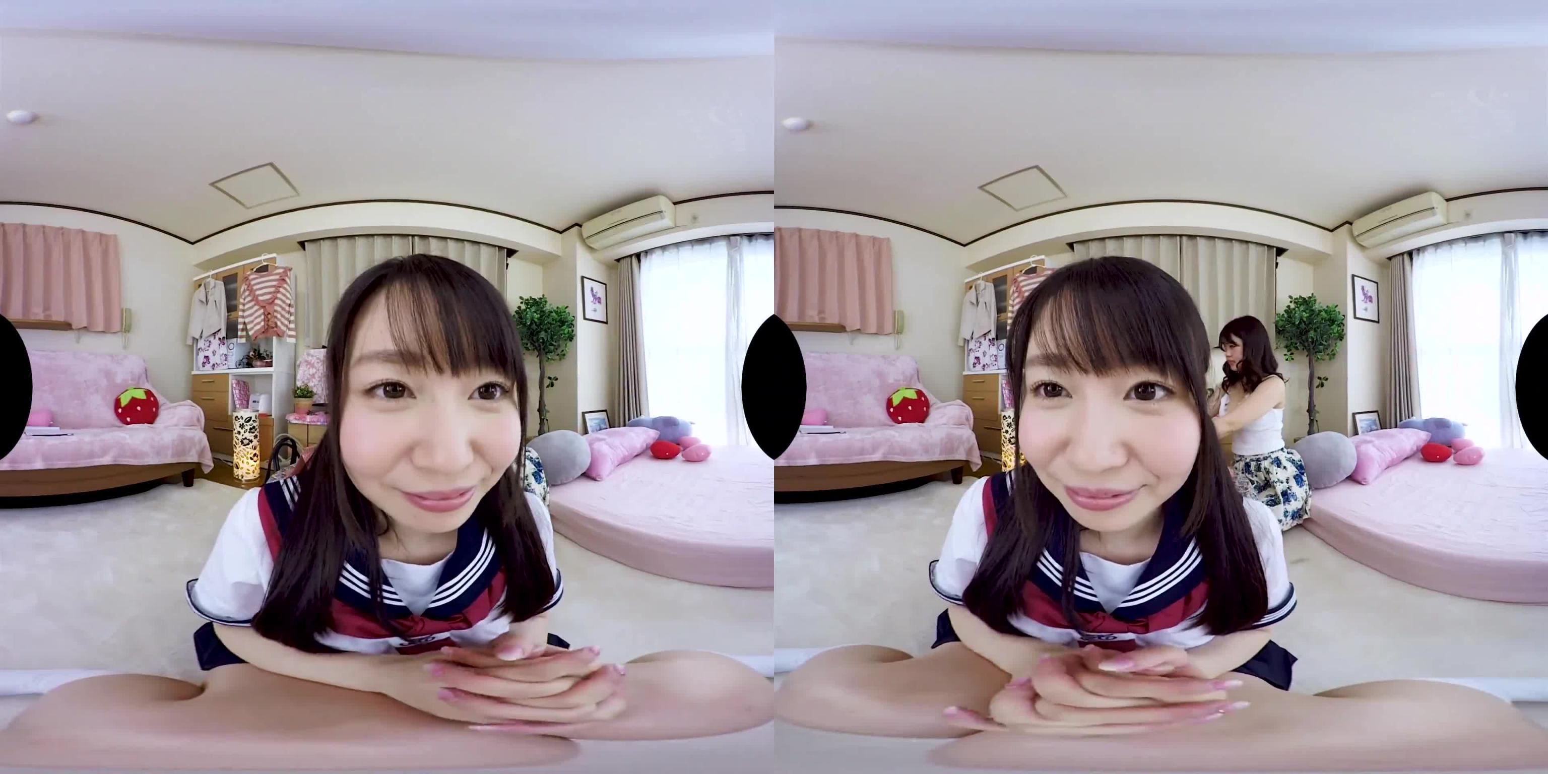 【1】VR 女友妹妹瞒着她大胆诱惑我! 梦乃爱华 第一集 sivr00028 预览截图 7