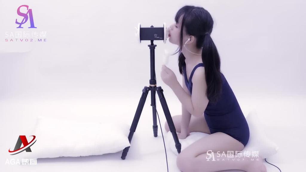 【ASMR】晓美舔耳-深度口含舔雪糕 预览截图 1