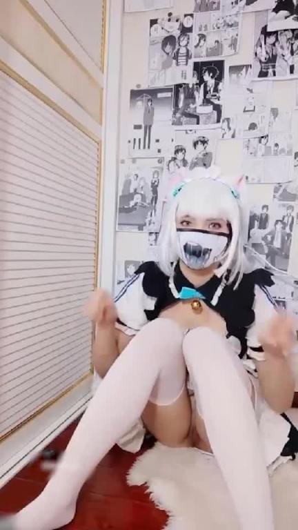 【喵酱】巧克力与香子兰香草的Cosplay揉逼玩穴私拍 预览截图 9