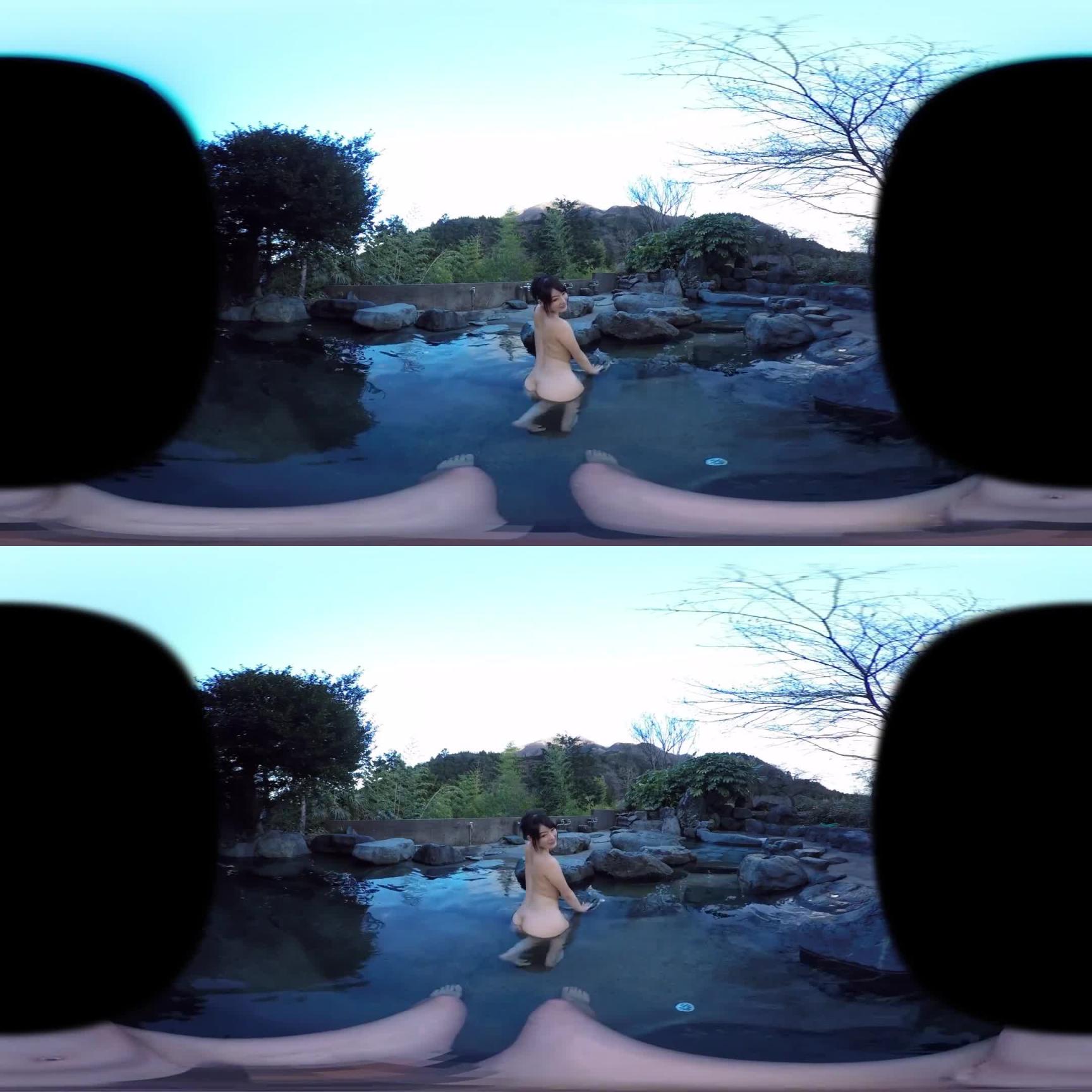 【2】VR 中出3连发射满满 爱爱温泉VR约砲 露天温泉篇 波木遥 第二集 AVOPVR-045 预览截图 1