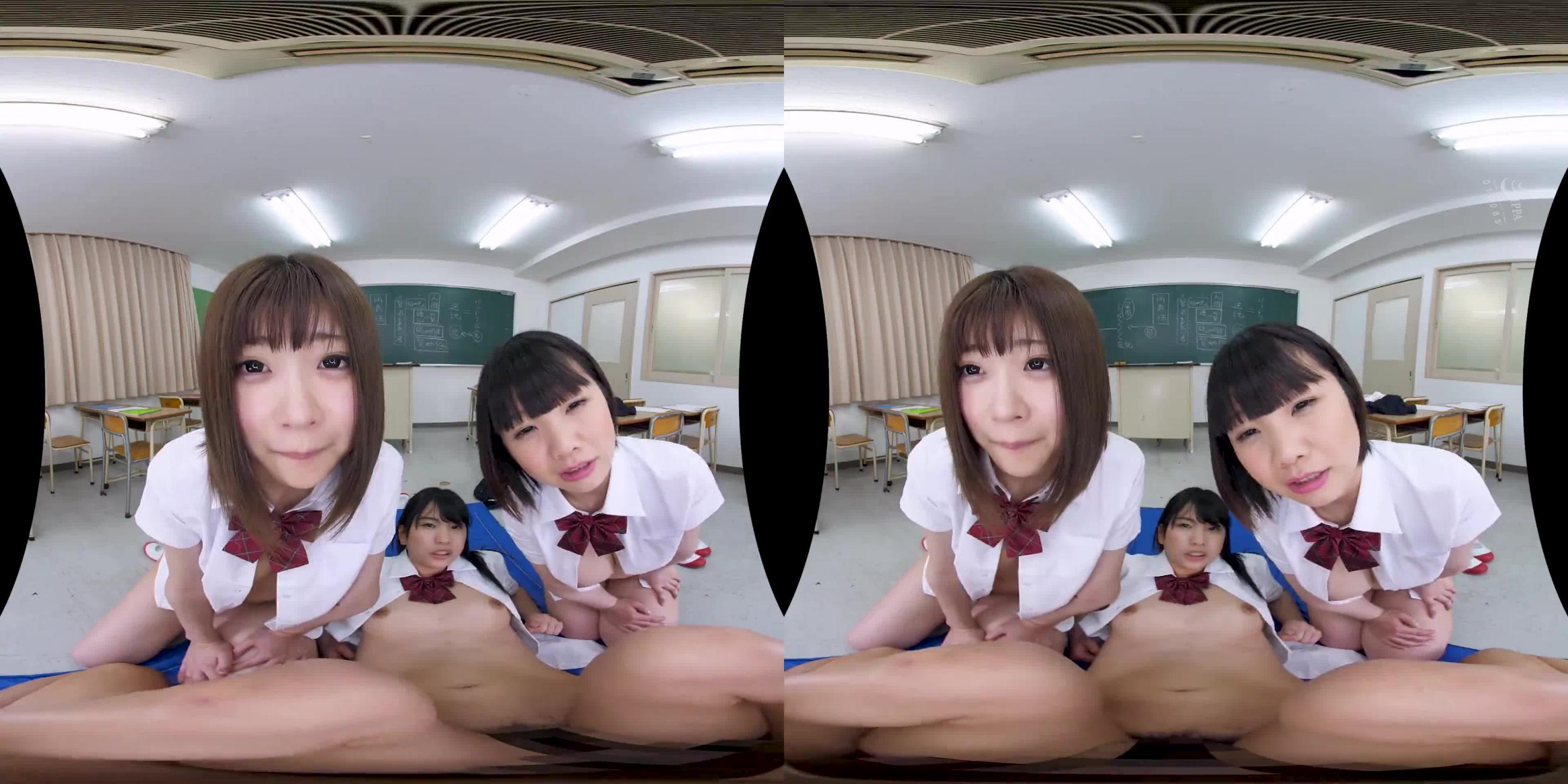 【3】VR 长篇 在阴盛阳衰学校遭春光诱惑到勃起! 第三集 55tmavr00051 预览截图 12