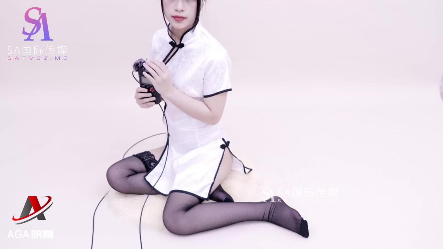AGAT026-ASMR-晓美旗袍诱惑-弹舌音 按摩 喘息 预览截图 10