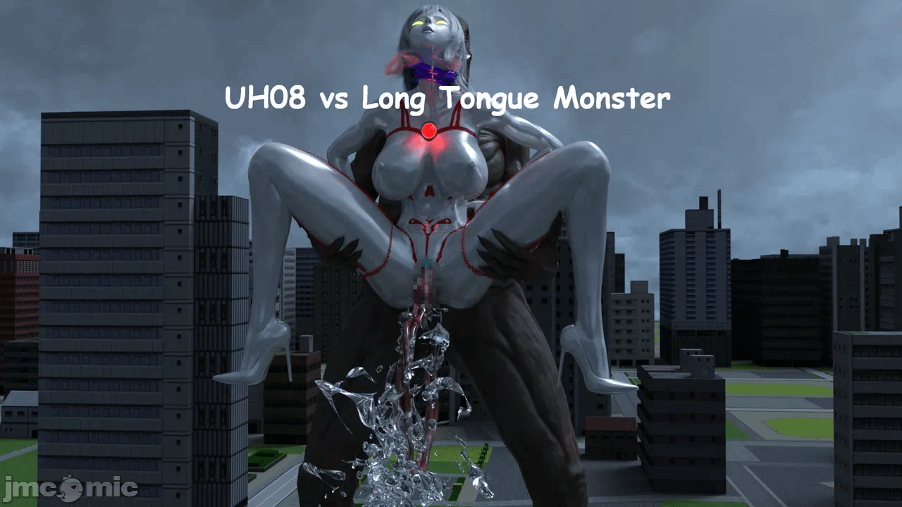 [XognaM Test.Ver] Ultraheroine Defeated: UH08 vs Long Tongue Monster 第一话 - 1