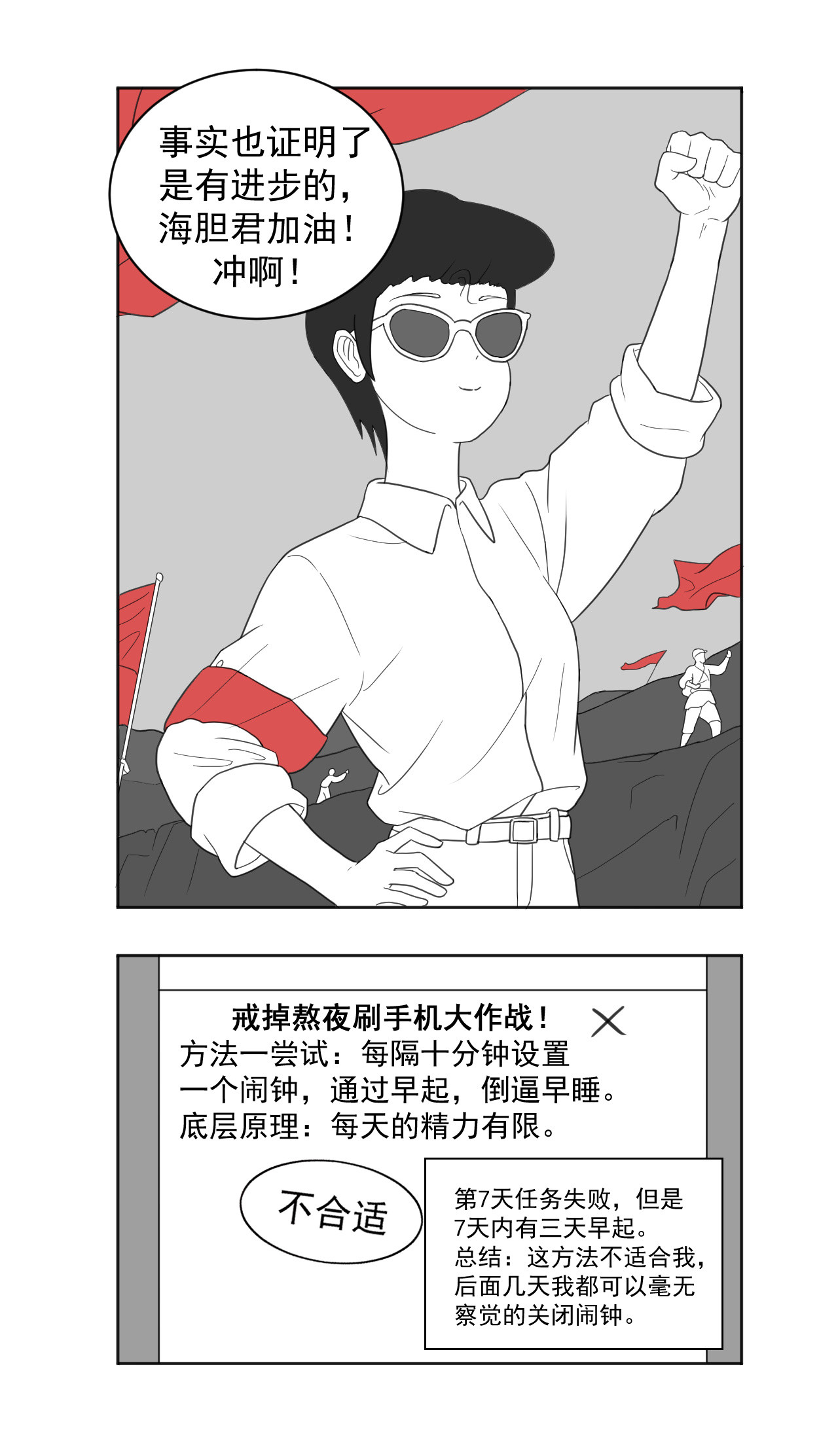 第二章越挫越勇的信念，第一个对手：熬夜 第 16 页
