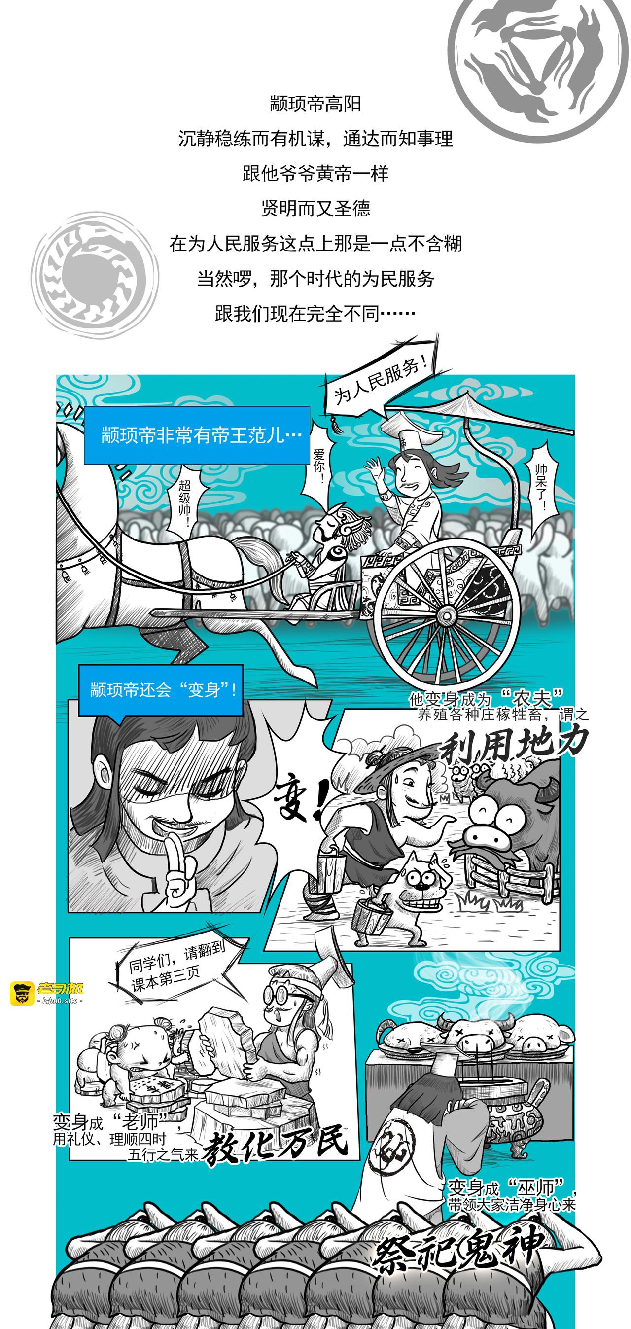第2篇 五帝本纪之颛顼和帝喾 第 3 页