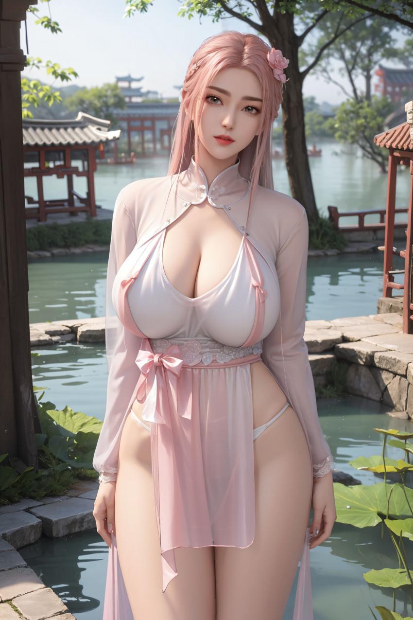 【AI绘画】少年歌行 李寒衣巨乳