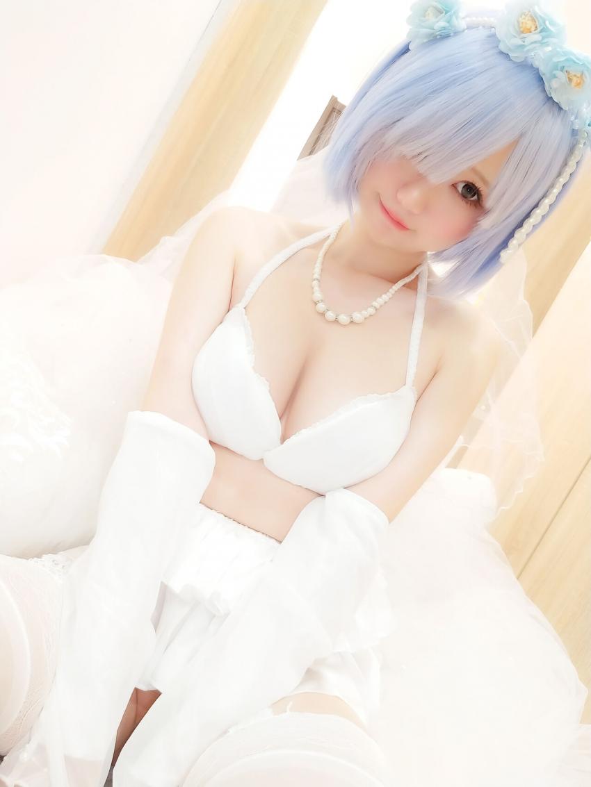 魔物喵 - 婚礼(内衣)雷姆💙 魔物喵 - 婚礼(内衣)雷姆💙