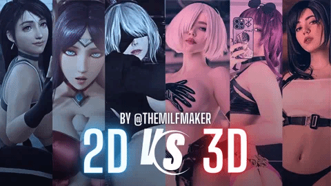 D3D对决：真人动漫极致碰撞