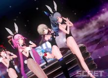 MMD~MiHoYo~5P~ARA I go crazy because of you 视频封面