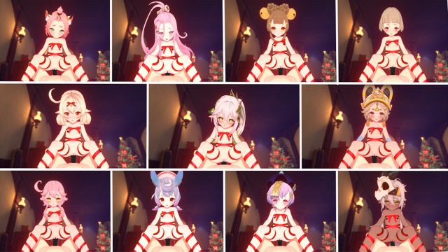 [Erio] 圣诞快乐！贫乳精灵小萝莉的骑乘爱爱 视频封面