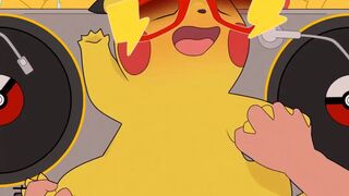 人类男 x 皮卡丘女DJ肉棒被唱盘旋钮碾平