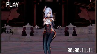 MMD-申鹤的曼妙舞姿 视频封面