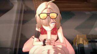 甜心柏妮思的亲密口交