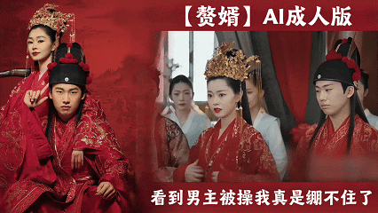 【赘婿AI成人版】看到男主被操我是真忍不住了 视频封面