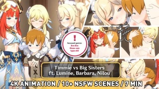 [PastaPaprika] Timmie 与 Big Sisters 的对决动画 (4K) 视频封面