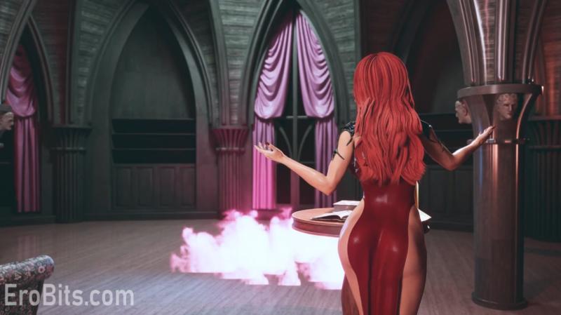 一个新手女巫在她的欲望中找到了一个古老的咒语来召唤性之灵