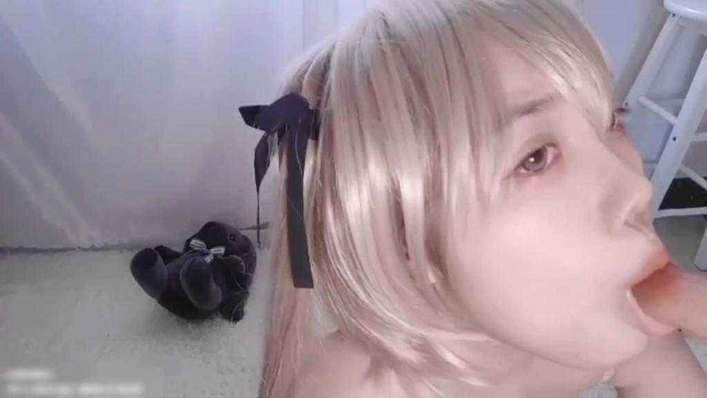 白虎萝莉美少女cos二次元自慰粉穴道具猛插白虎小嫩逼 预览截图 1