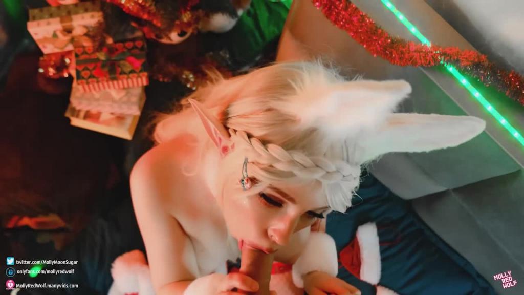 [MollyRedWolf]COSER女神红狼OF完整版精灵公主给塞尔达的圣诞礼物 预览截图 11