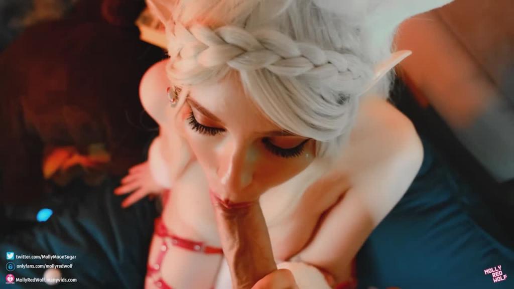 [MollyRedWolf]COSER女神红狼OF完整版精灵公主给塞尔达的圣诞礼物 预览截图 7